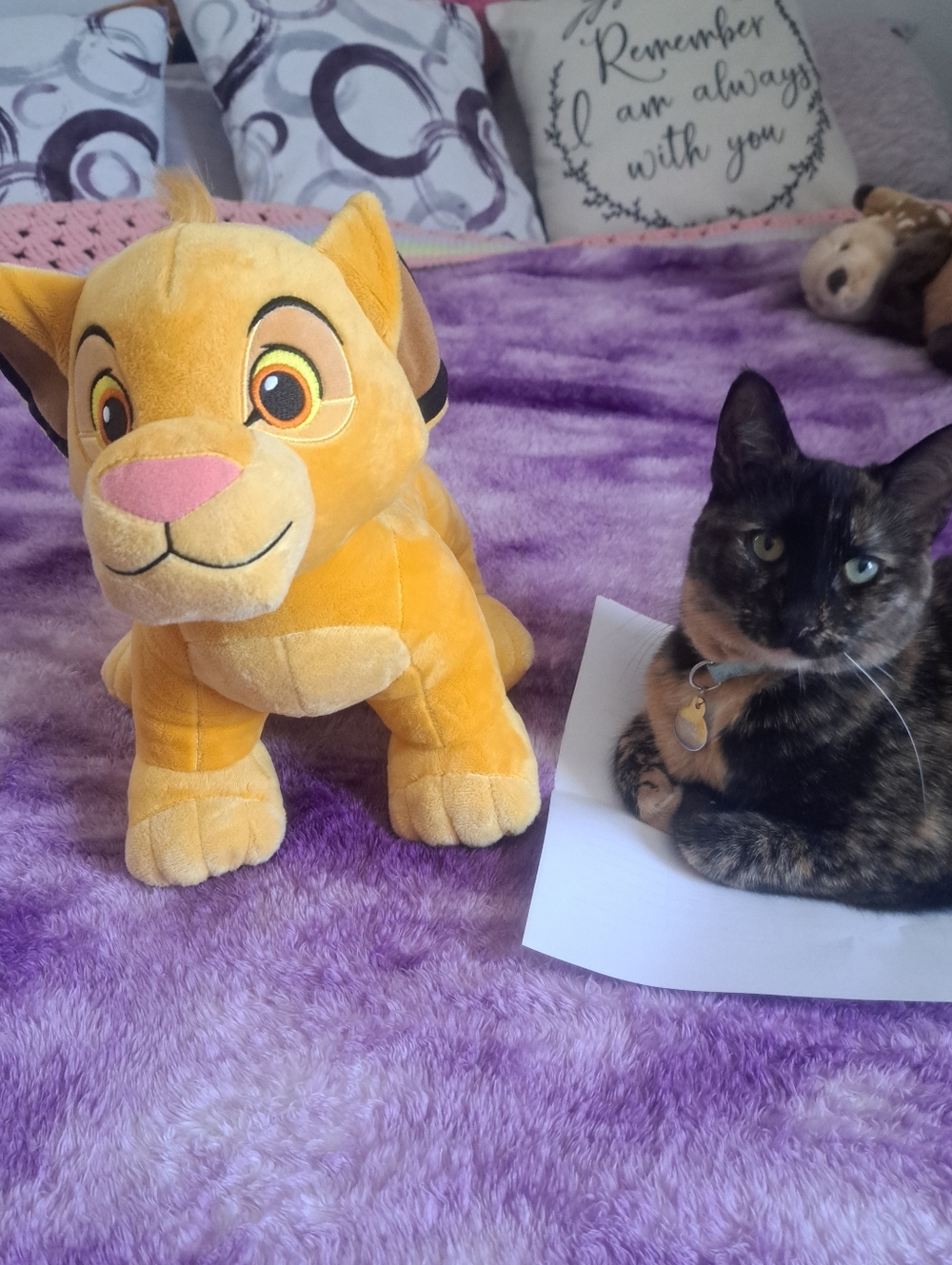 Build-A-Bear Yellow Simba Plush with Pink Nose